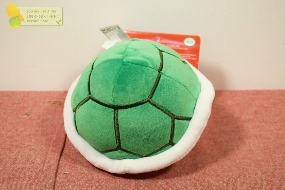 Nintendo Super Mario Green Turtle Shell SFX Plush